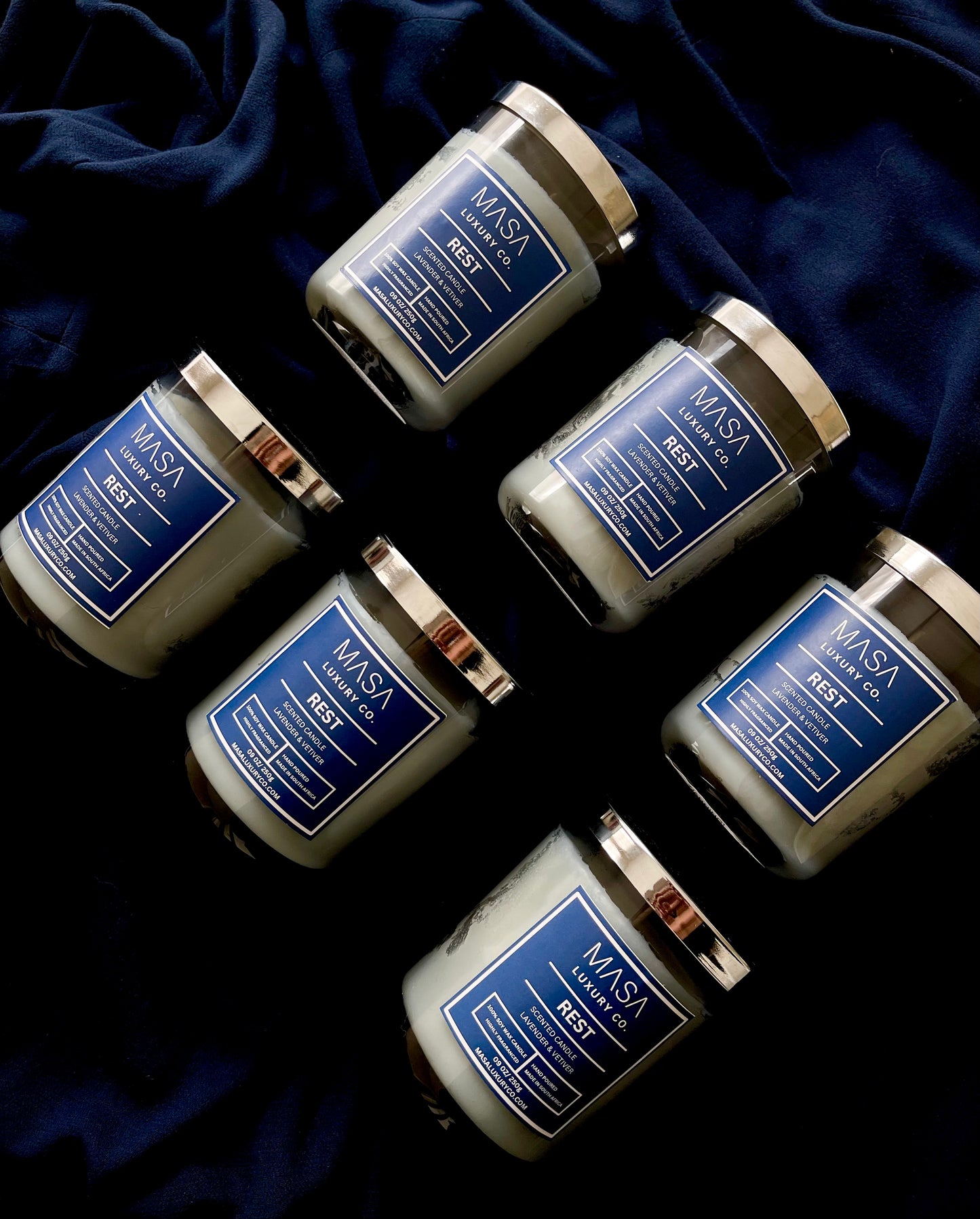 Rest - Lavender & Vetiver Candle
