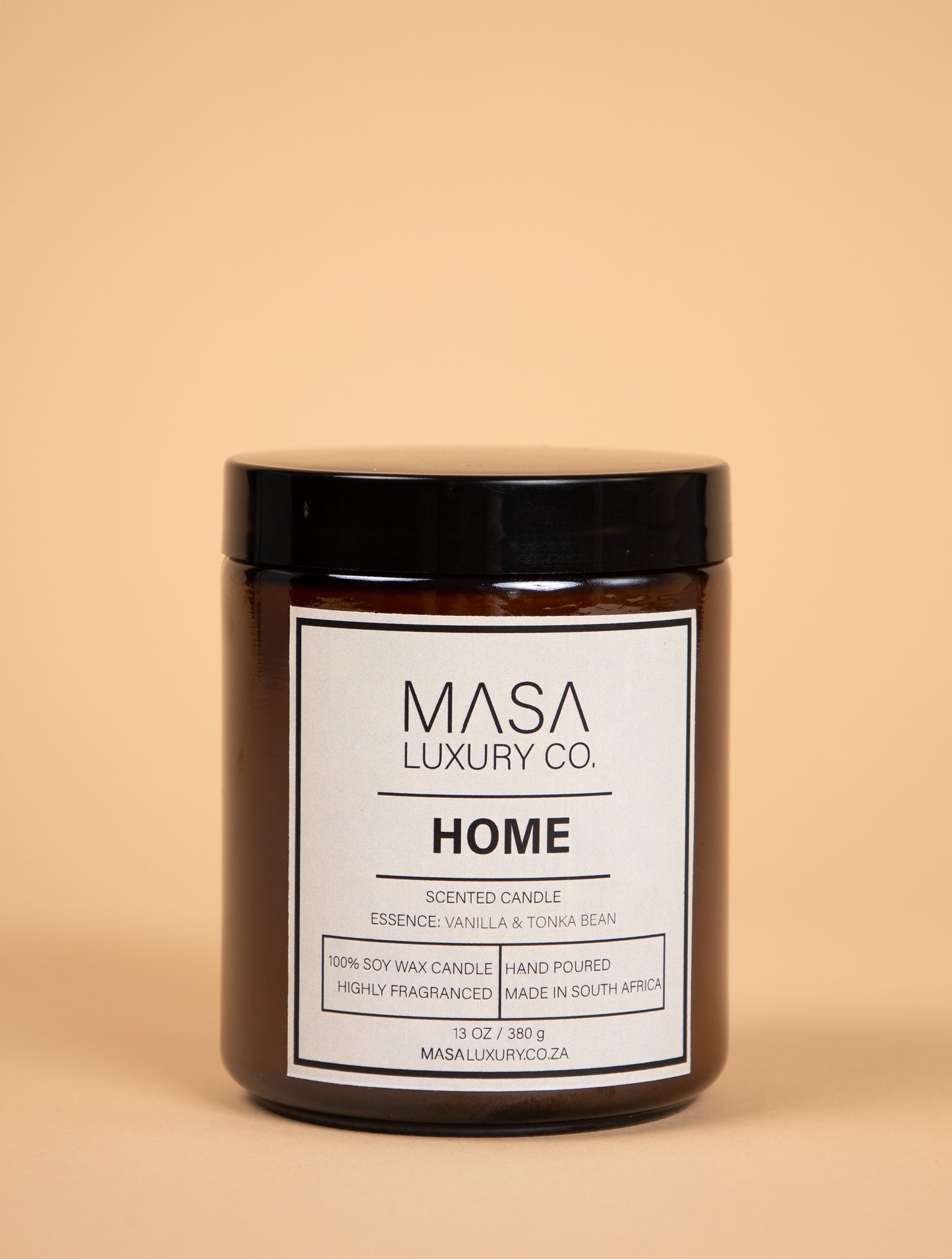 Home – Vanilla & Tonka Bean Scented Candle