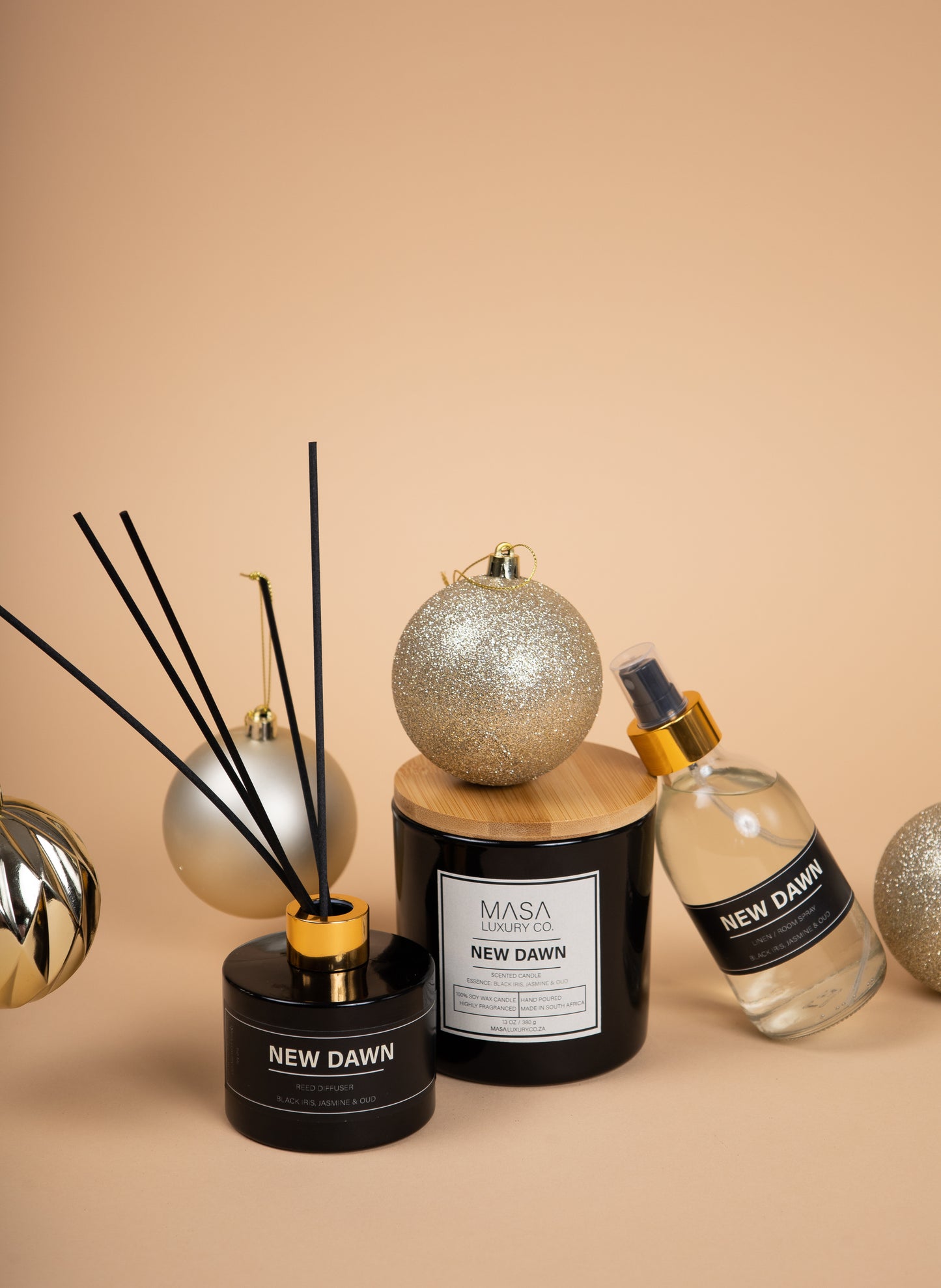 New Dawn – Black Iris, Jasmine & Oud Reed Diffuser