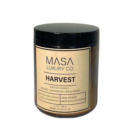 Harvest- Lemongrass, Lime & Ginger Candle