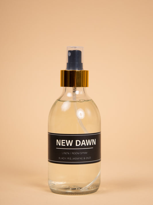 New Dawn- Black Iris, Jasmine & Oud Room Spray