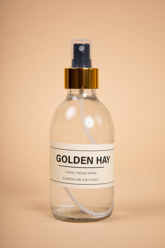 Golden Hay- Almond Milk & Honey Room Spray