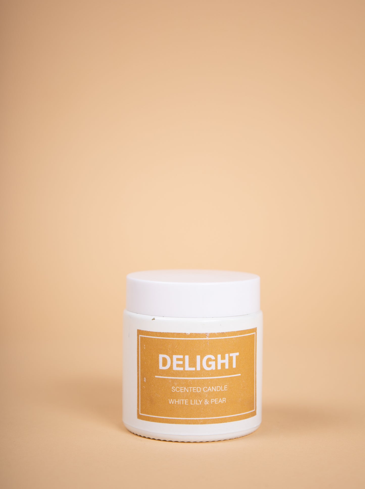 Delight- White Lily & Pear Candle